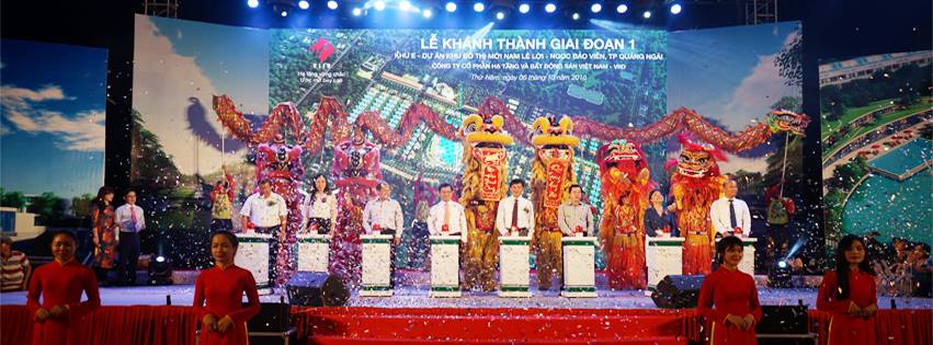 Khánh thành giai đoạn I - Khu đô thị Nam Lê Lợi - Ngọc Bảo Viên