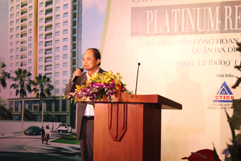 Lễ cất nóc dự án Platinum Residences - Số 6 Nguyễn Công Hoan, Ba Đình, Hà Nội