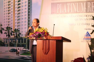 Lễ cất nóc dự án Platinum Residences - Số 6 Nguyễn Công Hoan, Ba Đình, Hà Nội