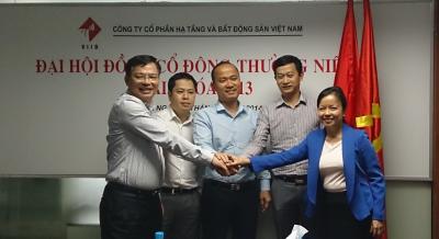 Họp Đại hội Cổ đông Công ty cổ phần Hạ tầng và Bất động sản Việt Nam năm 2014
